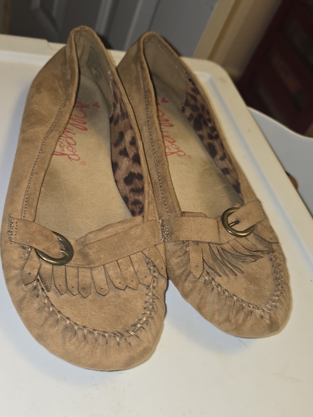 Jellypop moccasin flats
